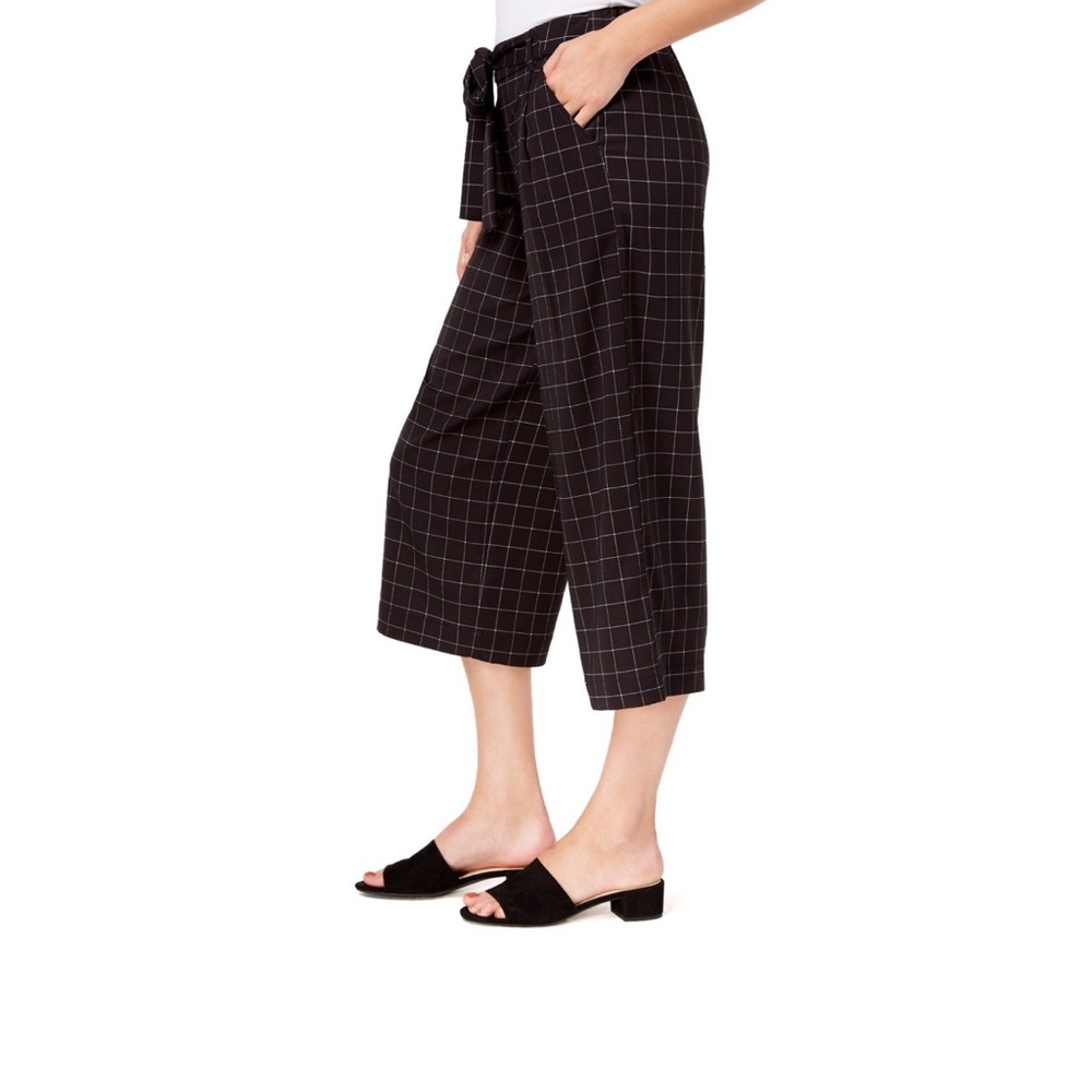 MAISON JULES Windowpane Culottes